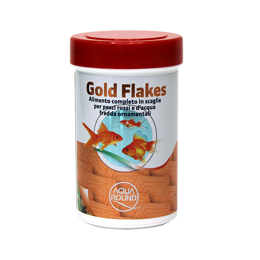 Gold flakes alimento completo scaglie per pesci rossi e d'acqua fredda ornamentali