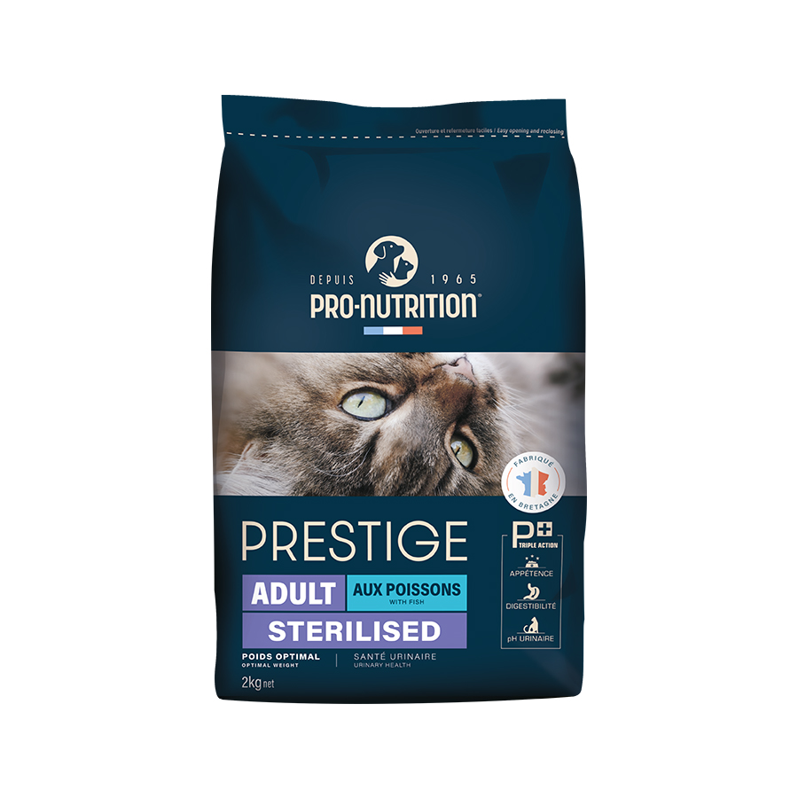Pro nutrition prestige gatto adult sterilizzato con pesce