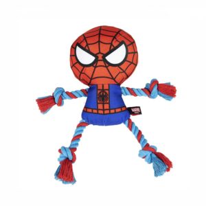 Gioco cane spiderman con corda