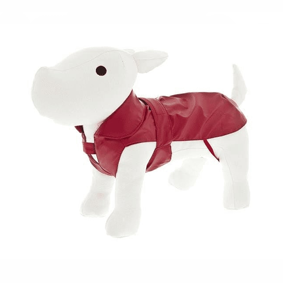Pocket rosso impermeabile tascabile cane ferribiella