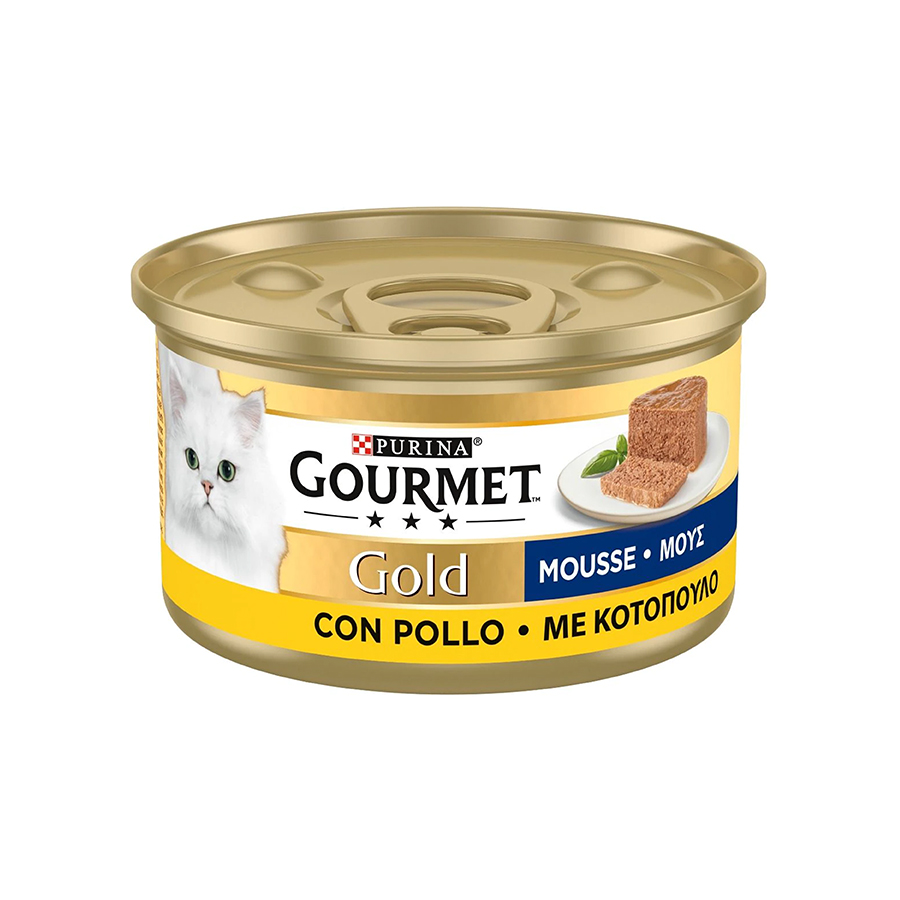 Gourmet gold cat mousse