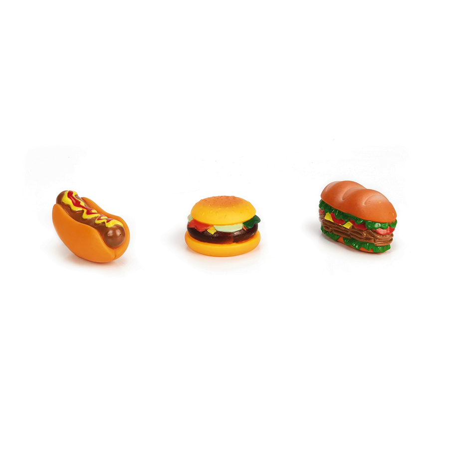 Gioco cane sandwich / hamburger / hotdog vinile