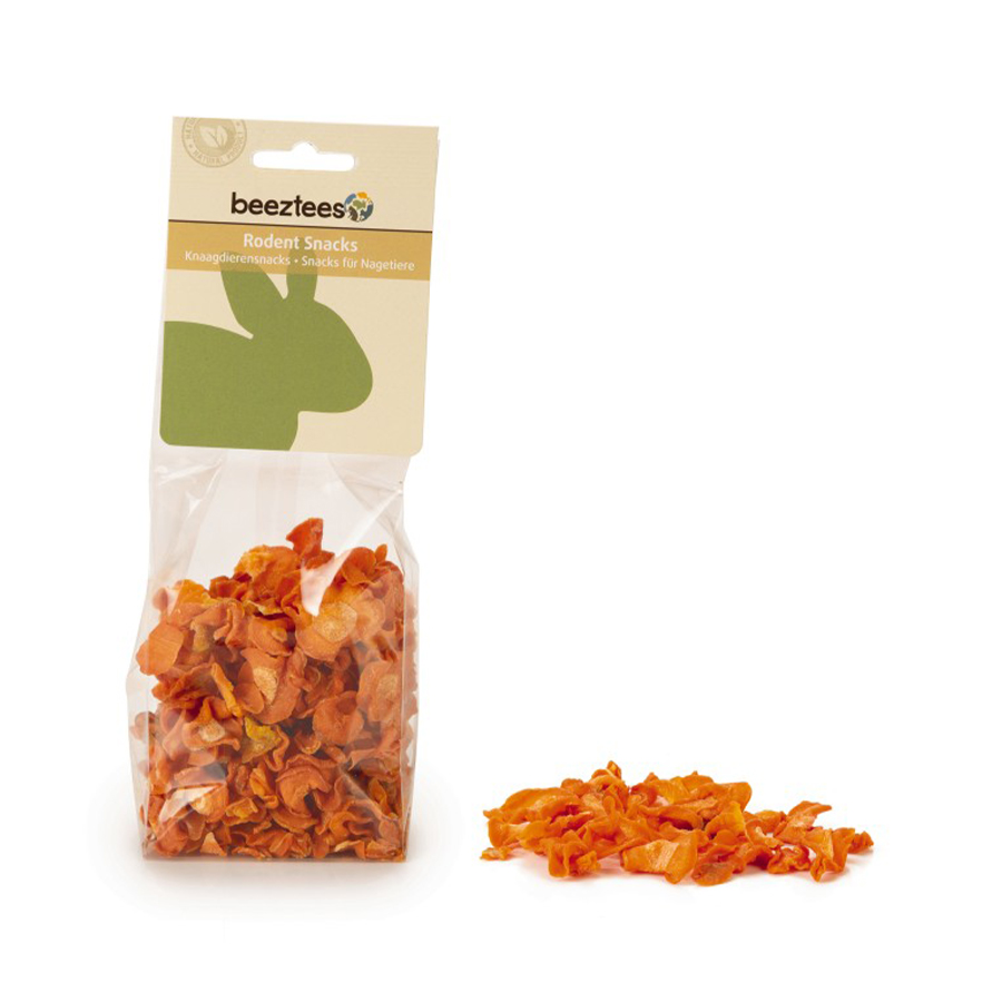 Beeztees snack roditori strisce di carota croccanti