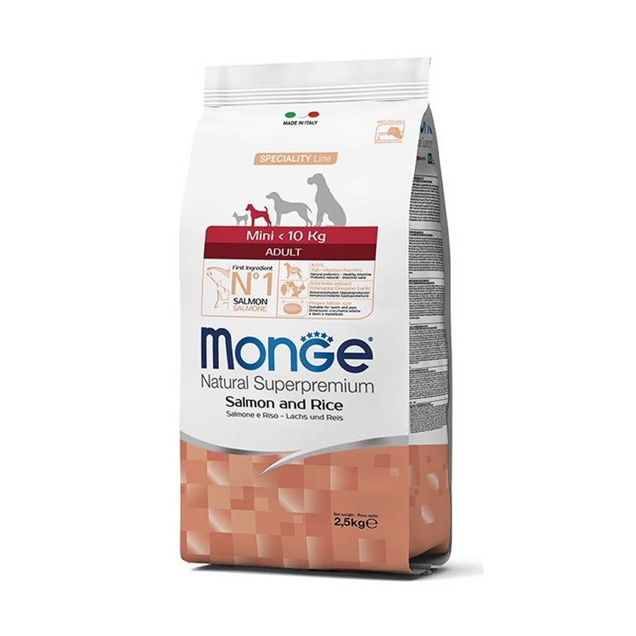 Monge dog adult mini salmone