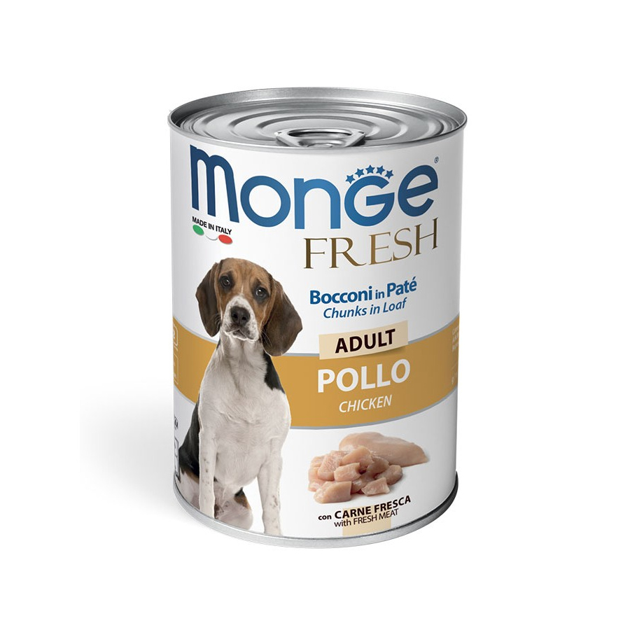 Monge dog fresh bocconi in pate