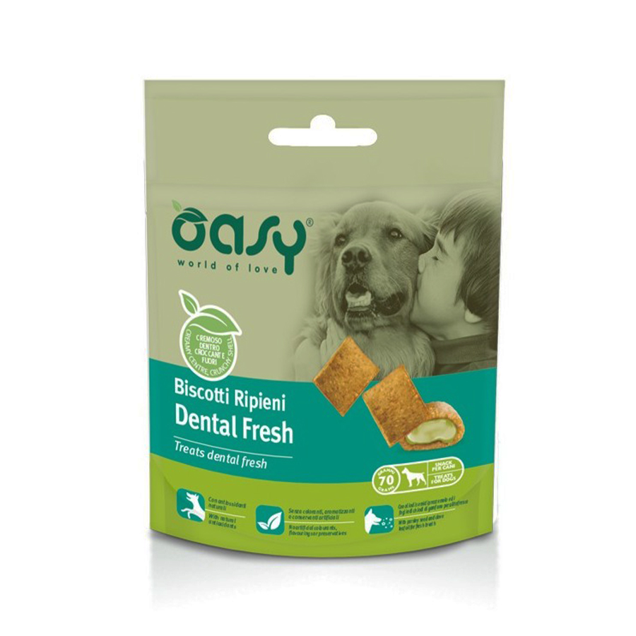 Oasy dog snack biscotti dental